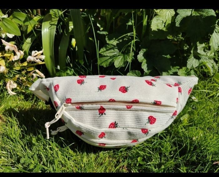 Sac banane velours côtelé neuf - photo numéro 3