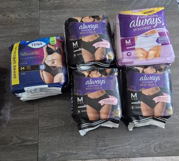 Lot serviettes hyginigue always