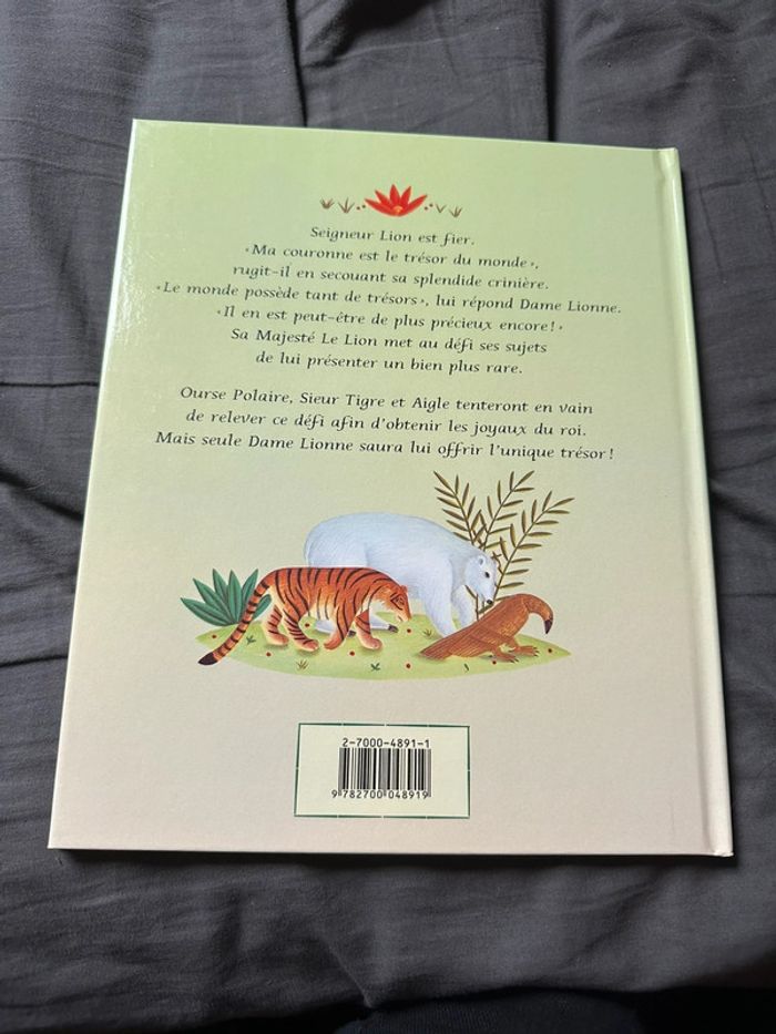 livre : le trésor du lion - photo numéro 2