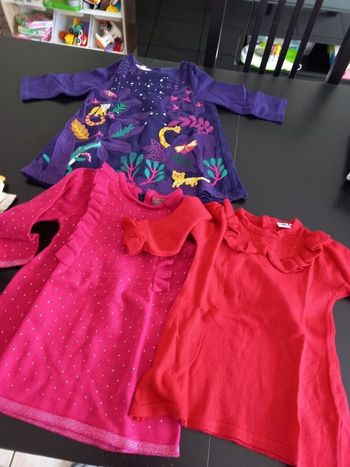 Vetements filles 12 mois