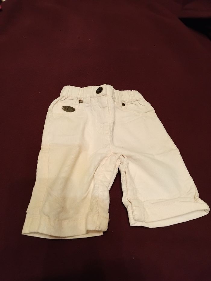 Lot de 2 pantalons taille 1 mois - photo numéro 5