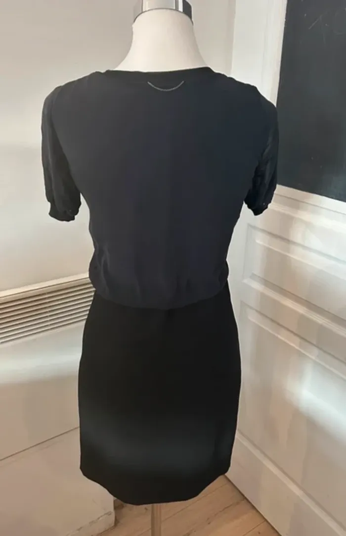 The Kooples robe noir femme, taille S/36 - photo numéro 6