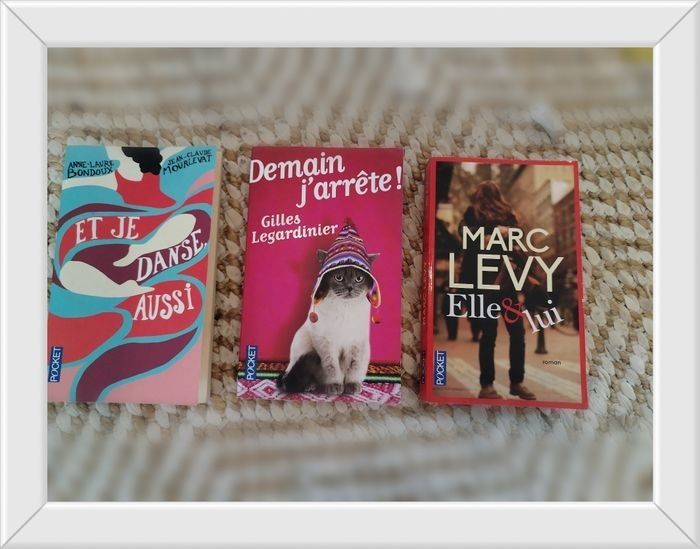 Lot 3 livres romance