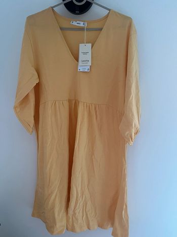 Robe ample mango orange pale
