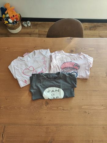 Tee short manche longue fille