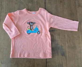 Tee-shirt manches longues Carter’s fille 12 mois
