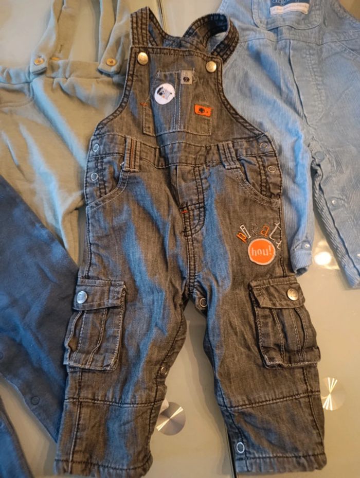 Lot de 4 salopettes - photo numéro 3