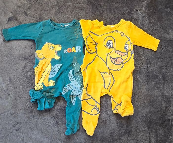 Lot de 2 pyjamas bébé Disney Baby
