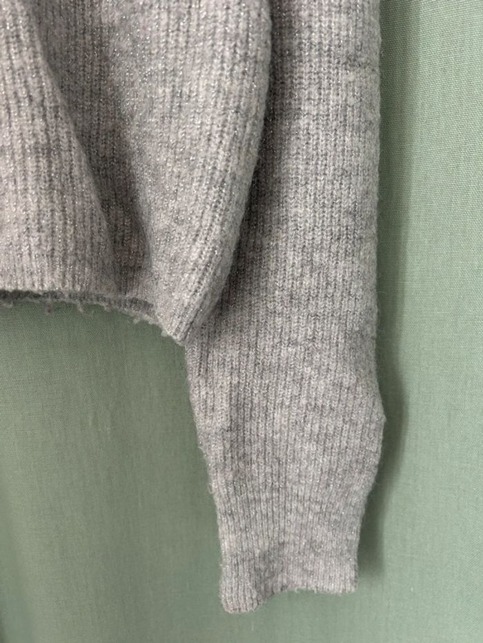 Pull gris bizzbee - photo numéro 3