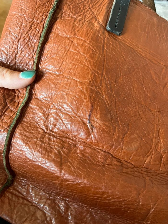 Sac cabas en cuir DAIKA New York – Vintage & stylé - photo numéro 7