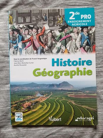 Histoire géographie seconde pro agricole