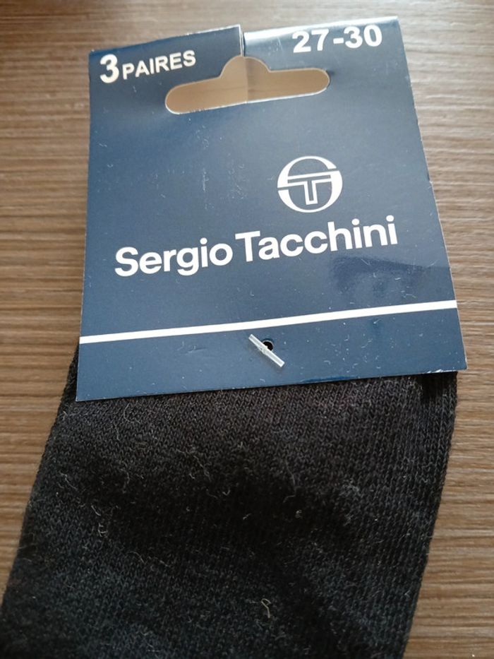 Lot de 3 paires de chaussettes noires 27/30 - photo numéro 2