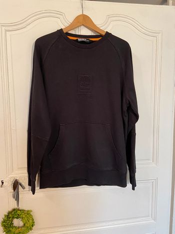 Sweat-shirt Timberland noir poche ventrale taille M