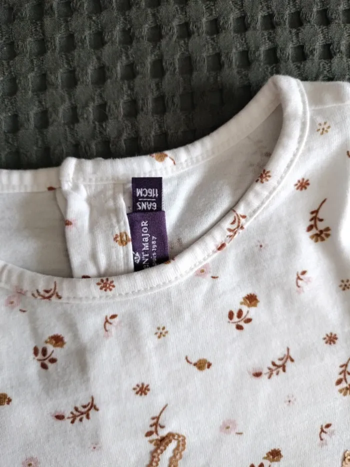 T-shirt manches longues Sergent Major 6 ans - photo numéro 4