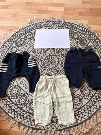 Lot de 3 pantalon 3 mois