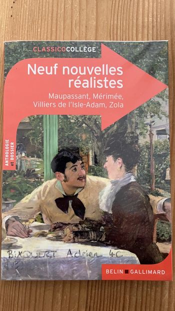 Neuf nouvelles réalistes