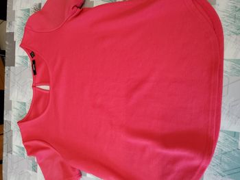 Lots de deux t-shirts rouge