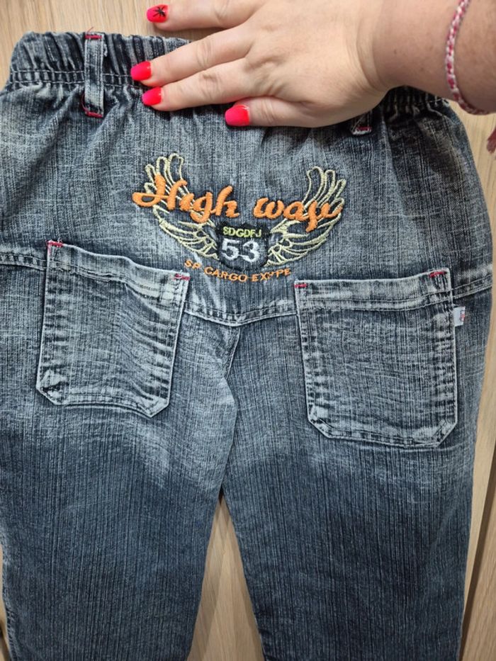 Pantalon cargo jeans - photo numéro 3