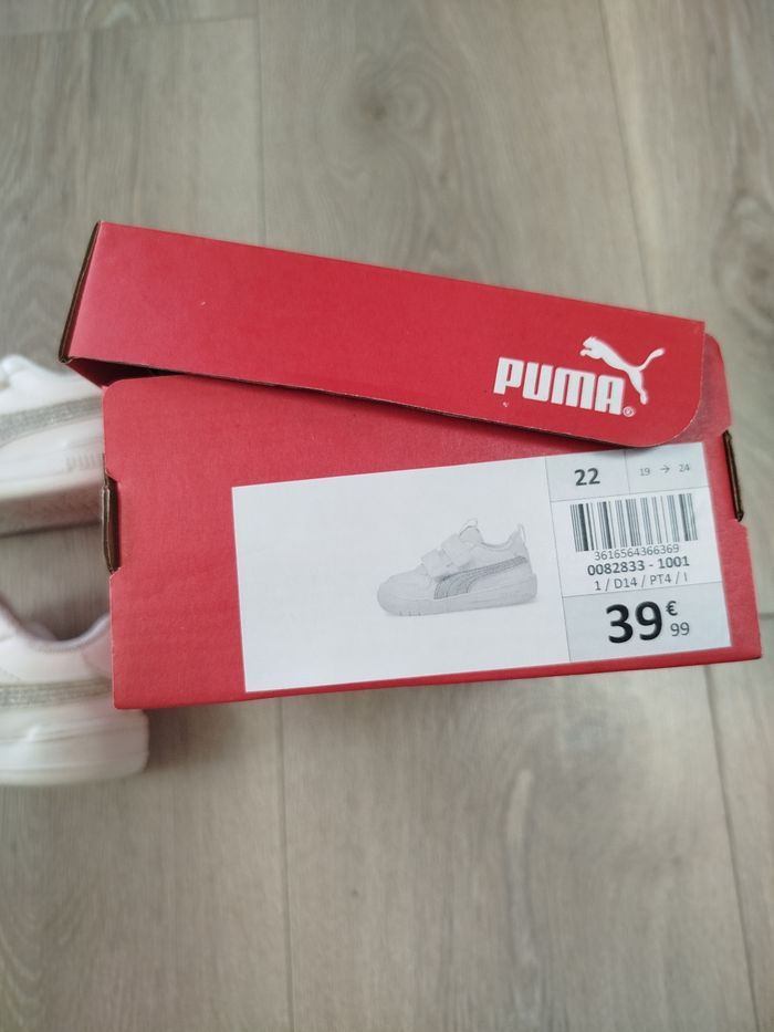 Basket puma pointure 22 - photo numéro 7