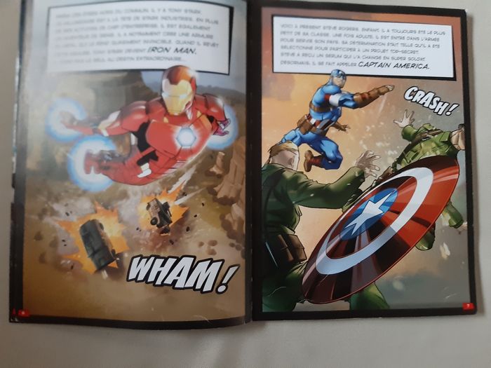 livre enfant - Avengers - De la terre vers l'infini - Marvel - photo numéro 5