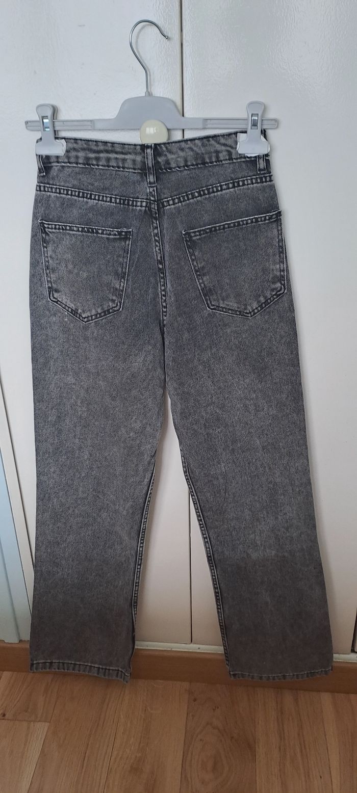 👖 Jean noir délavé vintage V2 - coupe droite - photo numéro 2