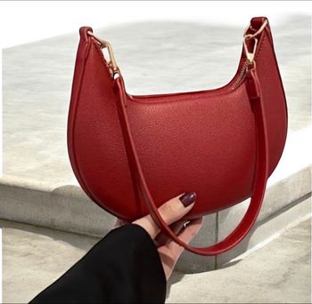 Sac à main rouge