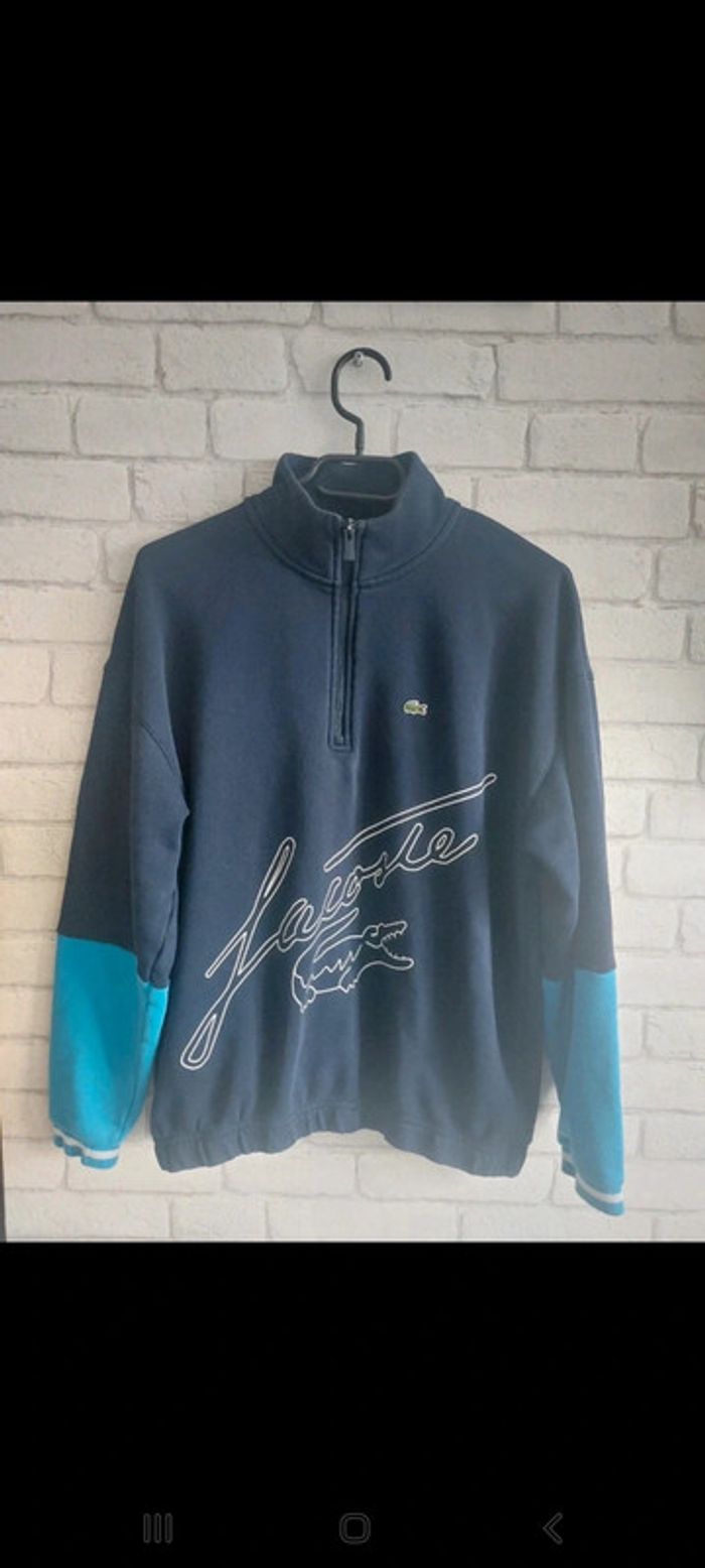 Sweat Lacoste taille 16 ans (176 cm)