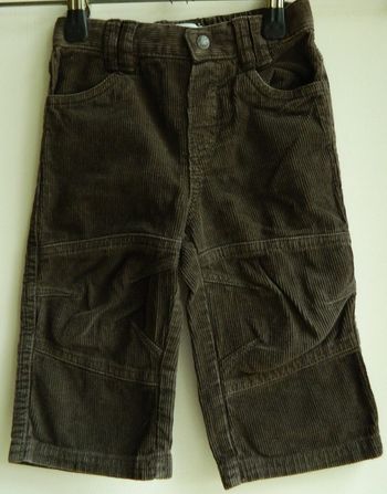 Pantalon velours T 12 mois "Obaïbi"