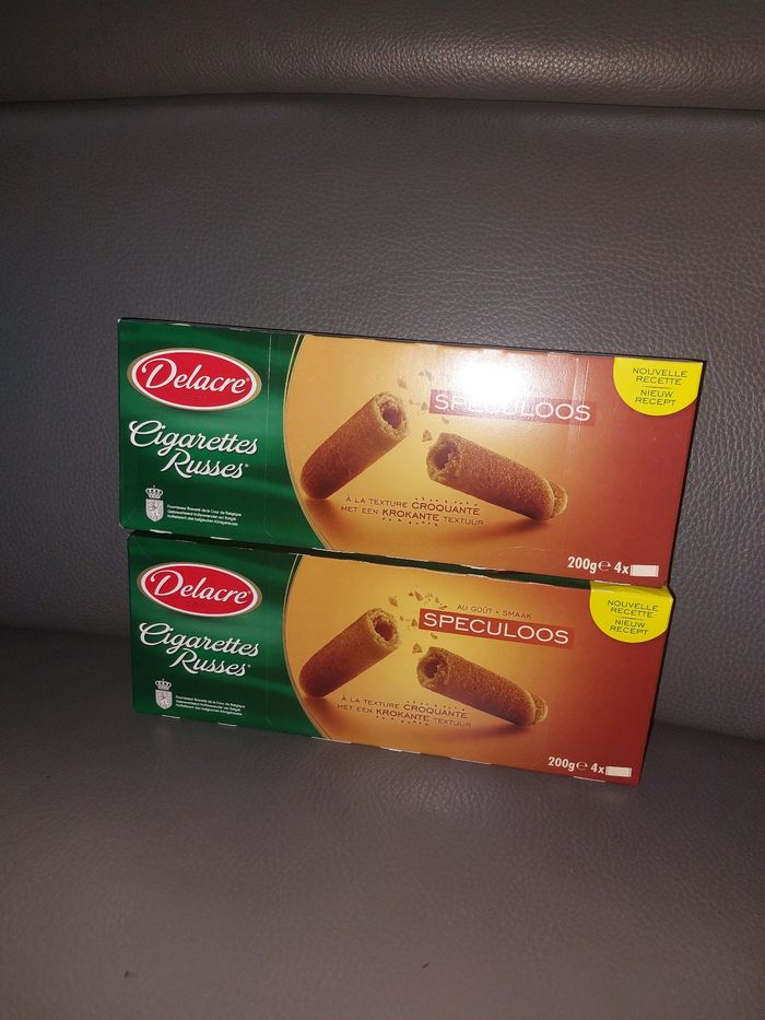 Lot de 2 packs delacre speculoos
