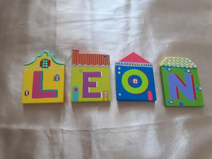 Lot de 8 lettres pour prénom - photo numéro 4