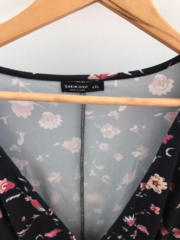 Robe fleurs taille 4XL shein - photo numéro 3