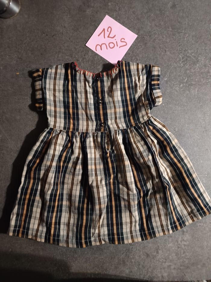Robe manches courtes 12 mois - photo numéro 4
