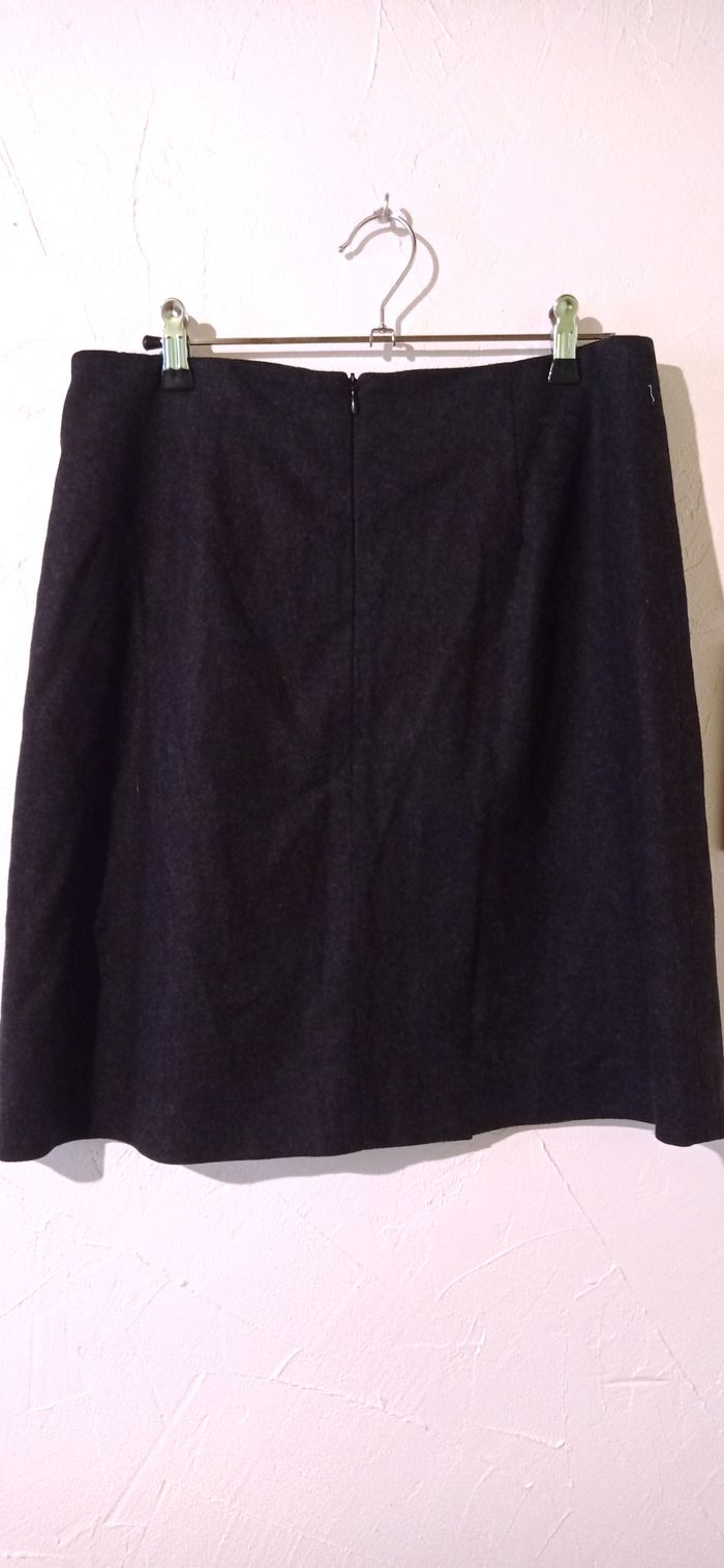 🌸Jupe courte 70% laine, L.O.G.G, taille 38 - photo numéro 3