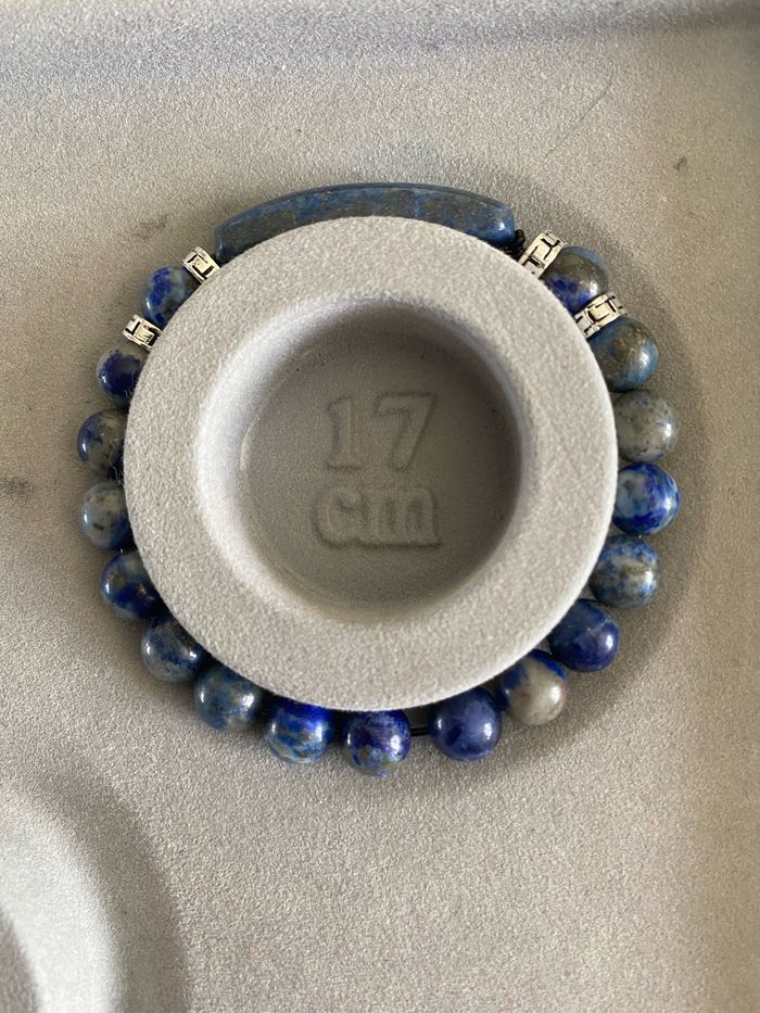 Bracelet en lapis lazuli - photo numéro 2