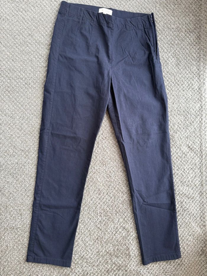 Pantalon cigarette bleu marine (36) - photo numéro 3