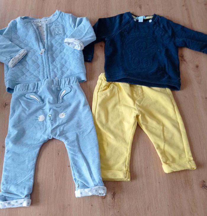 Lot vêtements 12 mois garçon - photo numéro 2