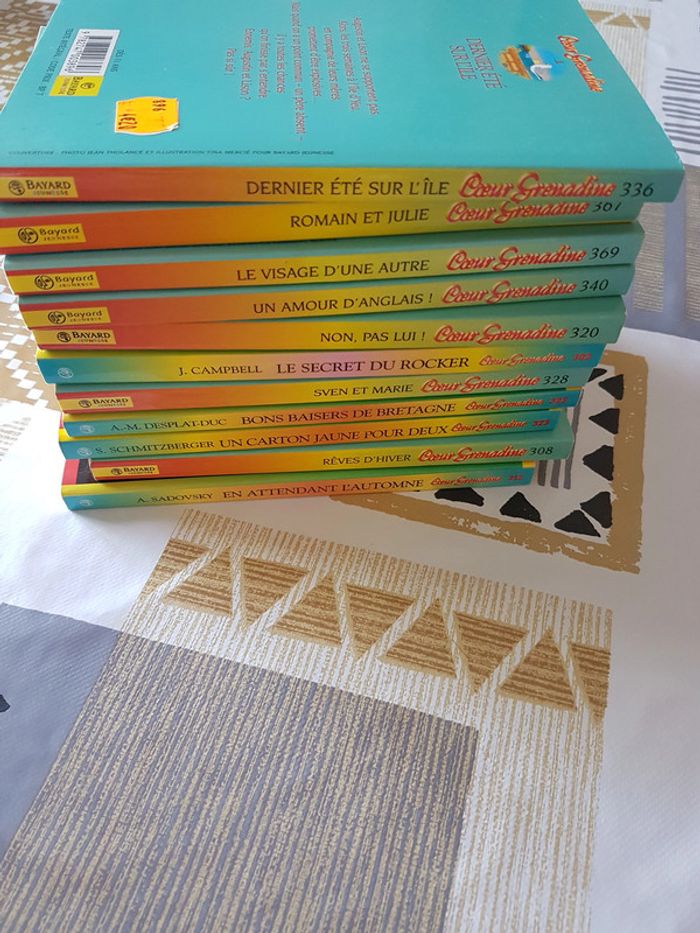 Livres Coeur Grenadine