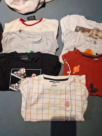 Lot de 7 hauts garçon 6 ans