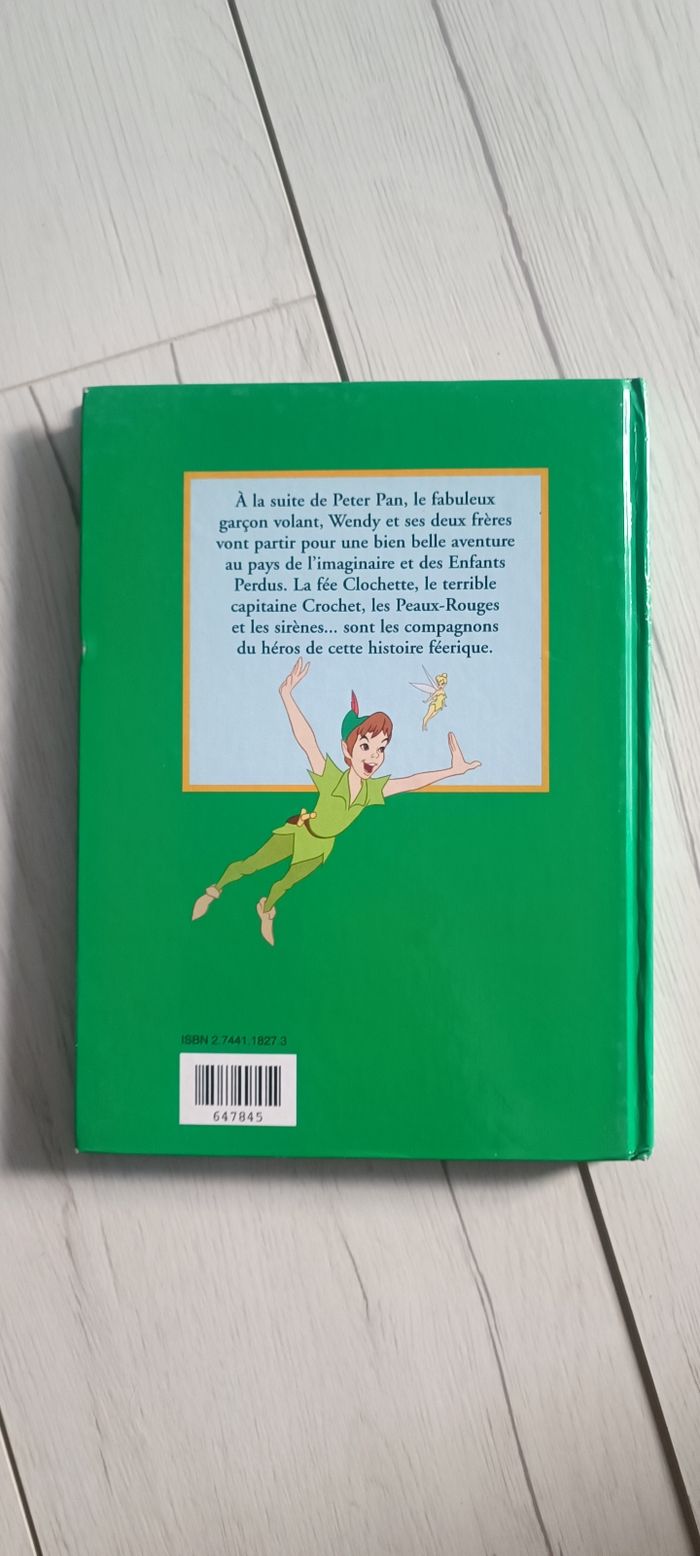 📚 Livre Disney Peter Pan 📚 - photo numéro 2