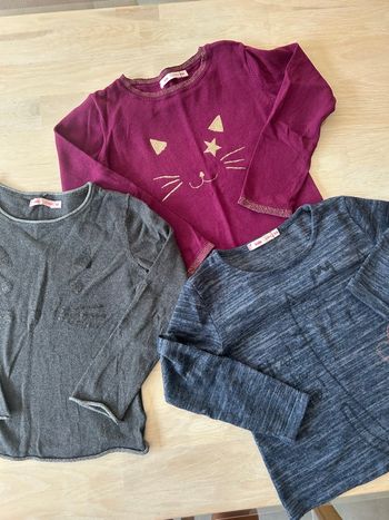 Lot de 3 pulls chat Gémo