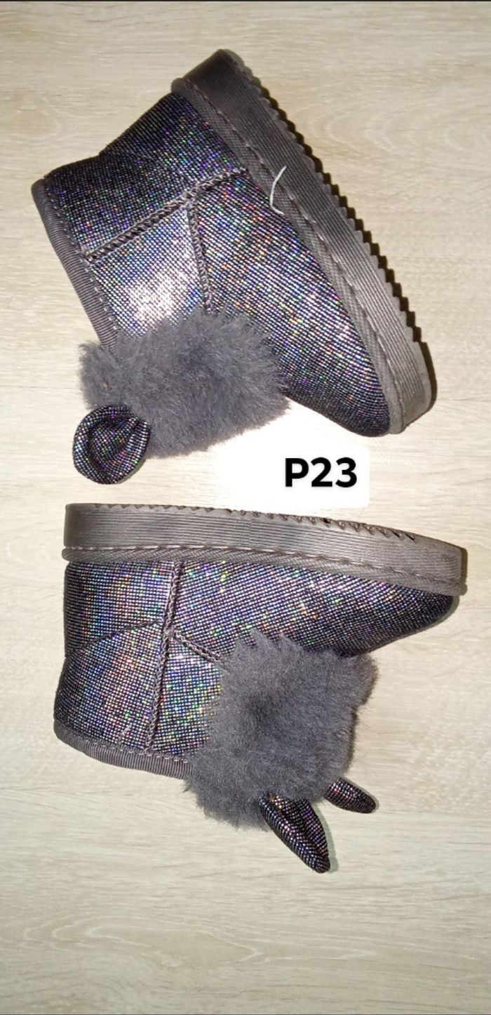 Bottine botte  fourrée  p23 - photo numéro 3