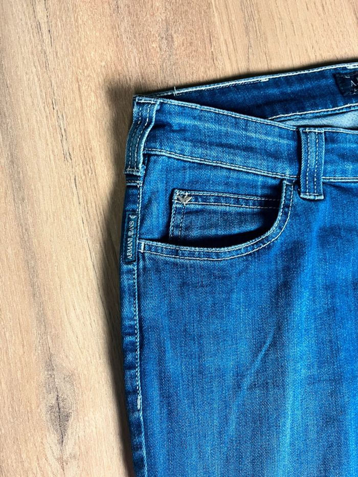 Jean bleu Armani coupe Slim taille w29 - photo numéro 6