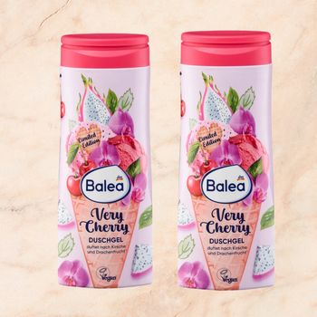 2 Gels Douche Balea DM Very Cherry 300ml Neufs 