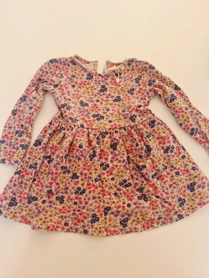 Robe à fleurs koton