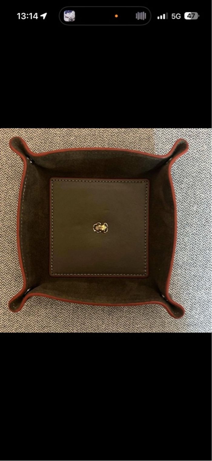 Vide poche cuir claris virot neuf - photo numéro 3