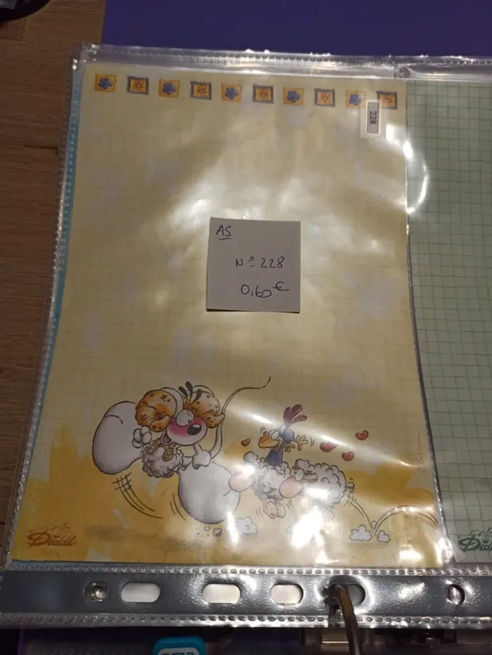 Feuille Diddl A5 228 0,60€