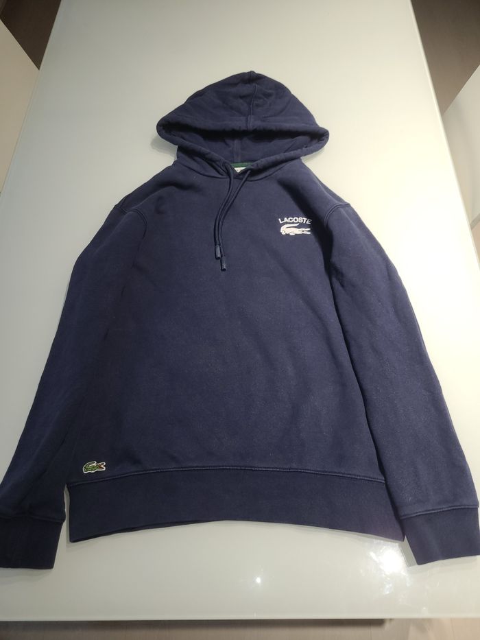 Sweat à capuche lacoste - photo numéro 2