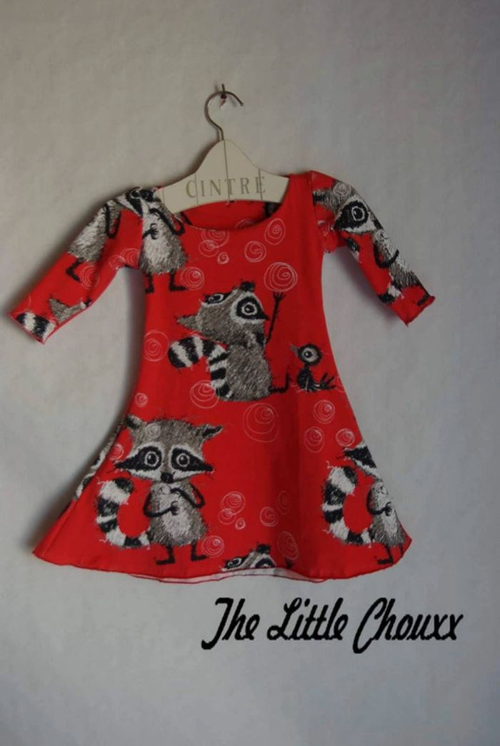 Magnifique robe cousue main 18 mois