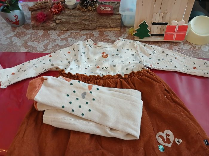 Lot Robe bebe fille - photo numéro 3