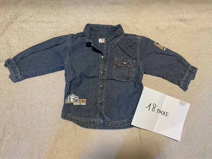 Chemise ML 18 mois